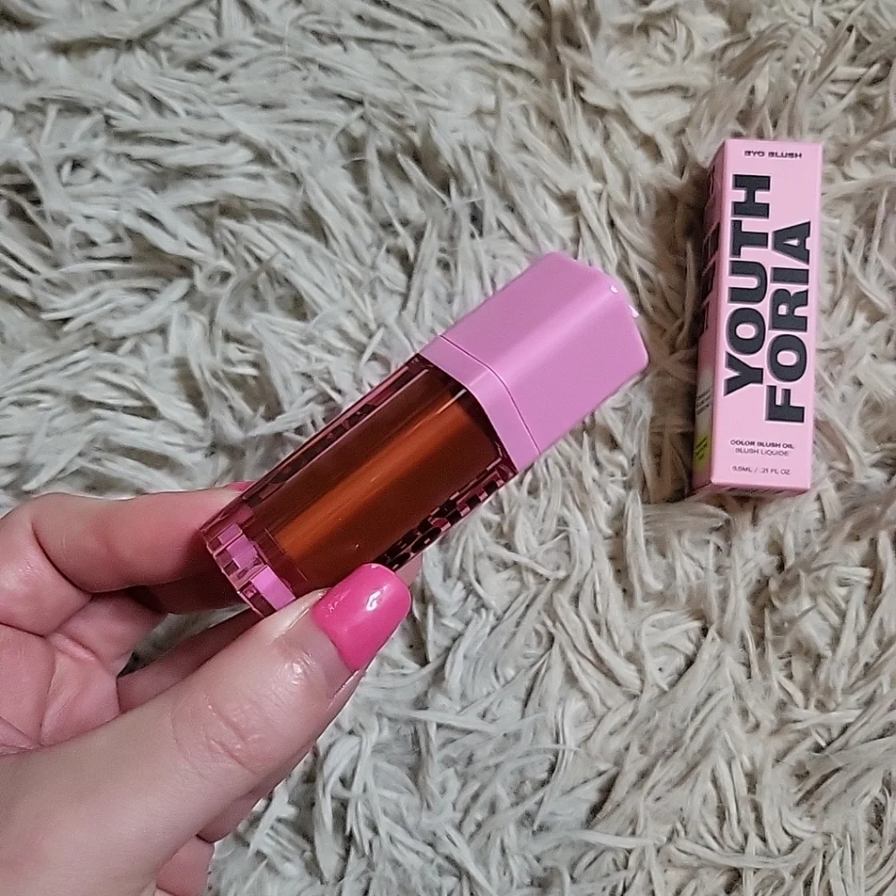 Youth Foria BYO Blush But Tonight Tinted Color Blush Oil New NIB 6.5mL / 0.21 fl